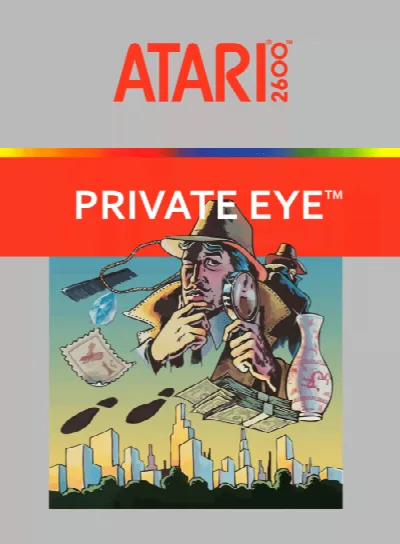 Private Eye (USA) — Atari 2600