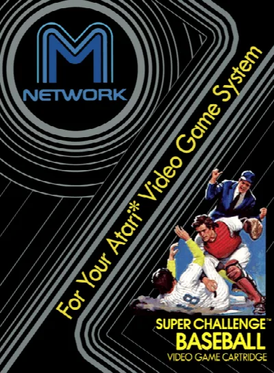 Super Challenge Baseball (USA) — Atari 2600