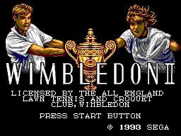 Wimbledon II (Europe, Brazil) (En) — Sega Master System