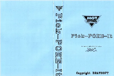 Pick-Poke-It — ZX Spectrum