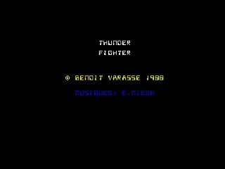 Thunder Fighter — Amstrad CPC