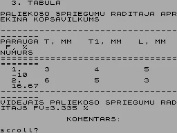 Spriegumi — ZX Spectrum