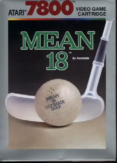 Mean 18 Ultimate Golf (USA) — Atari 7800