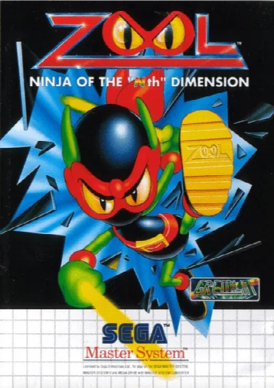Zool - Ninja of the 'Nth' Dimension (Europe) — Sega Master System