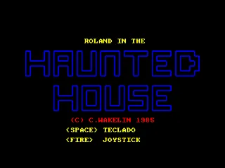 Roland in the Haunted House — Amstrad CPC