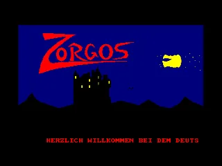 Zorgos — Amstrad CPC