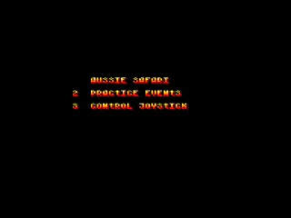 Aussie Safari — Amstrad CPC