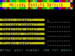 The Micro at Work Software Cassette 1 — ZX Spectrum