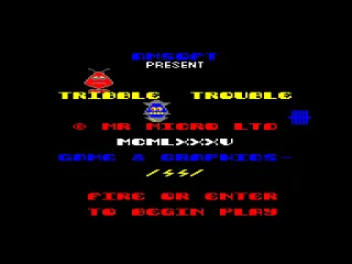 Tribble Trouble — Amstrad CPC