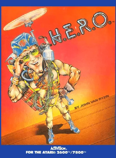 H.E.R.O. (USA) — Atari 2600