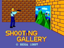 Shooting Gallery (USA, Europe, Brazil) (En) — Sega Master System