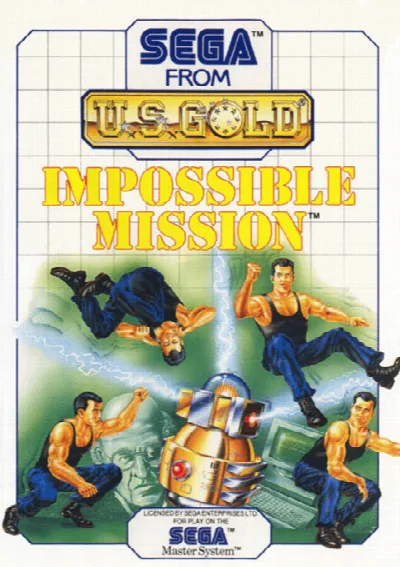 Impossible Mission (Europe, Brazil) (En) — Sega Master System