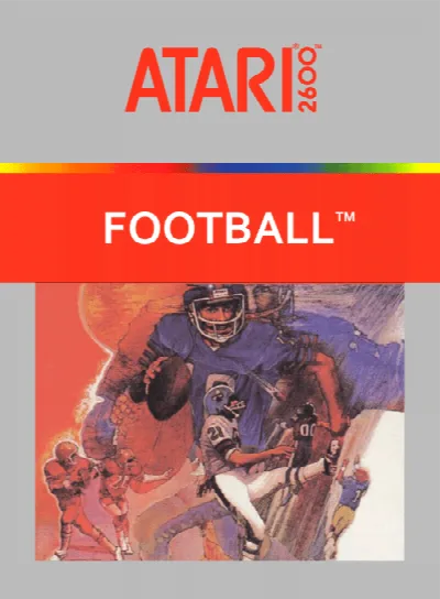 RealSports Football (USA, Europe) (En,Fr,De,Es,It) — Atari 2600