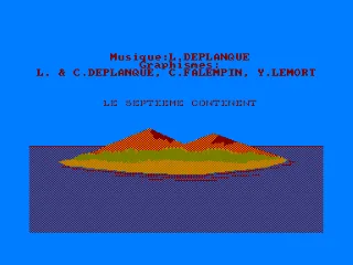 Septieme Continent, Le — Amstrad CPC