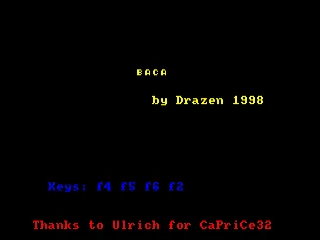 Baca — Amstrad CPC