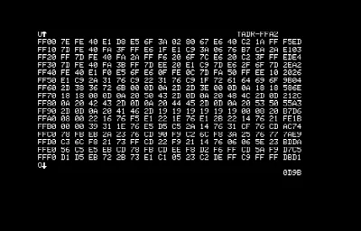 Редактор памяти — Радио-86РК