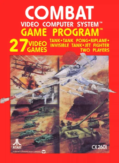 Combat ~ Tank-Plus (Japan, USA) (En) — Atari 2600