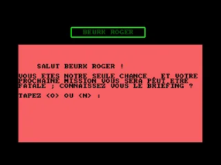 Beurk Roger — Amstrad CPC