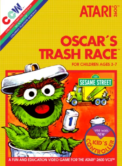 Oscar's Trash Race (USA) — Atari 2600