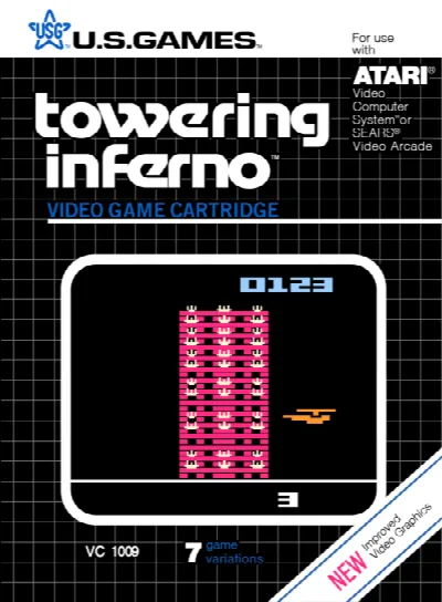 Towering Inferno (USA) — Atari 2600