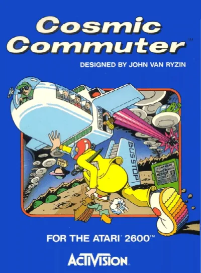 Cosmic Commuter (USA) — Atari 2600