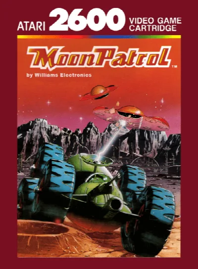 Moon Patrol (USA) — Atari 2600