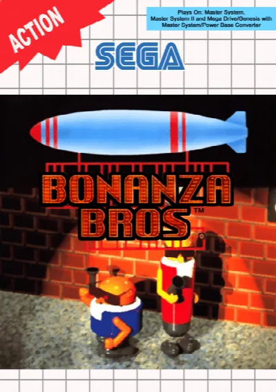Bonanza Bros. (Europe, Brazil) (En) — Sega Master System