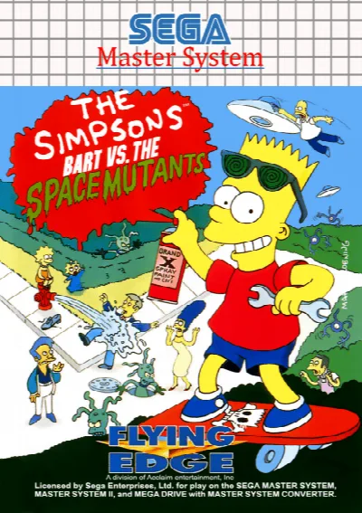 Simpsons, The - Bart vs. The Space Mutants (Europe, Brazil) (En) — Sega Master System