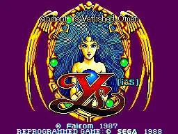 Ys - The Vanished Omens (USA, Europe, Brazil) (En) — Sega Master System