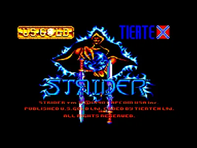 Strider II — Amstrad CPC