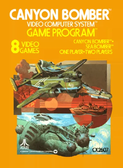 Canyon Bomber (USA) — Atari 2600