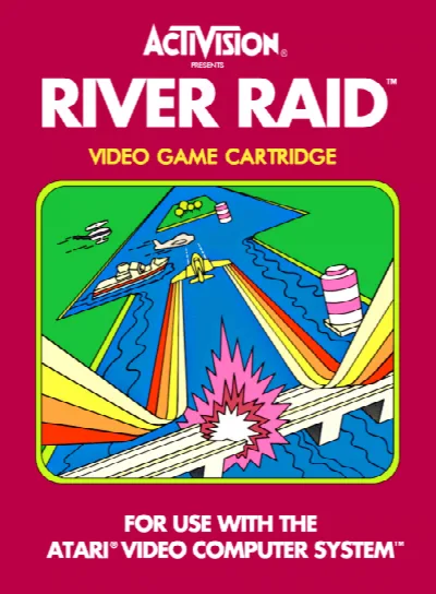 River Raid (USA) — Atari 2600