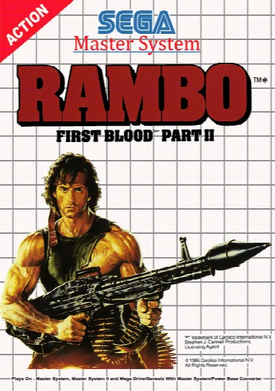 Rambo - First Blood Part II (USA) — Sega Master System