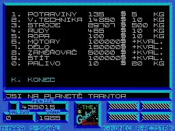 Galactic Empire — ZX Spectrum