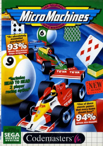 Micro Machines (Europe) — Sega Master System