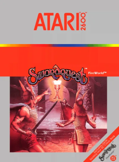 SwordQuest - FireWorld (USA) — Atari 2600