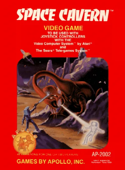 Space Cavern (USA) — Atari 2600