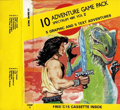 10 Adventure Game Pack Volume 2 — ZX Spectrum