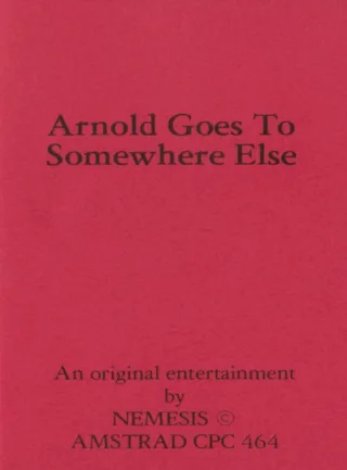 Arnold Goes to Somewhere Else — Amstrad CPC