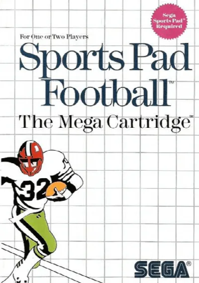 Sports Pad Football (USA) — Sega Master System