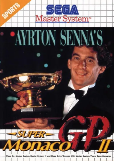 Ayrton Senna's Super Monaco GP II (Europe, Brazil) (En) — Sega Master System