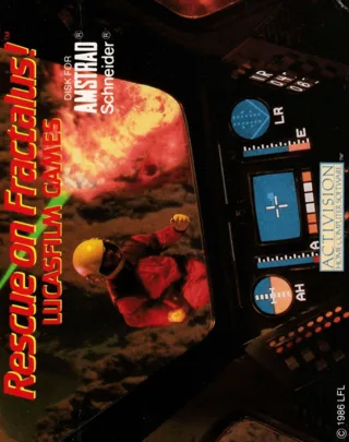 Rescue on Fractalus — Amstrad CPC