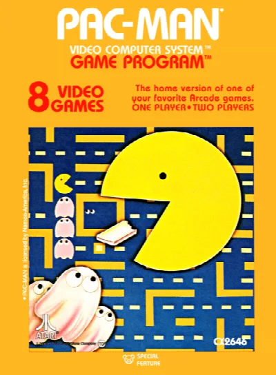 Pac-Man (USA) — Atari 2600