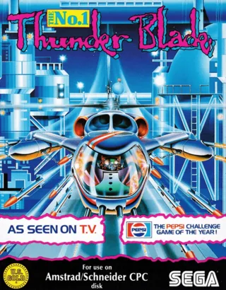Thunder Blade — Amstrad CPC