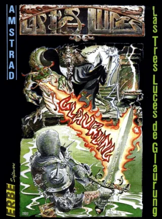 Tres Luces de Glaurung, Las — Amstrad CPC