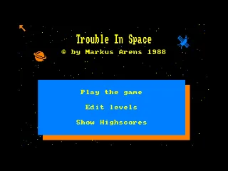 Trouble in Space — Amstrad CPC