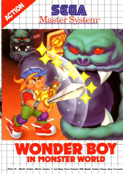 Wonder Boy in Monster World (Europe) — Sega Master System