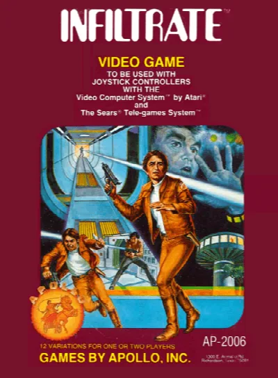 Infiltrate (USA) — Atari 2600