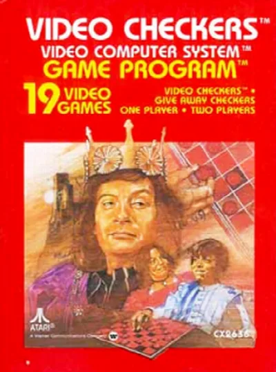 Video Checkers ~ Checkers (USA) — Atari 2600