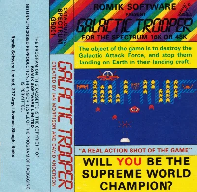 Galactic Trooper — ZX Spectrum